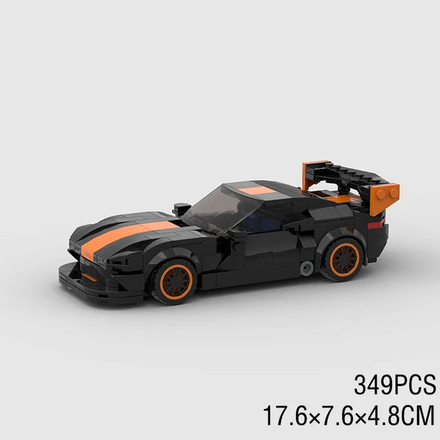 Set de construcción de coches de carreras F1 Speed ​​Champion